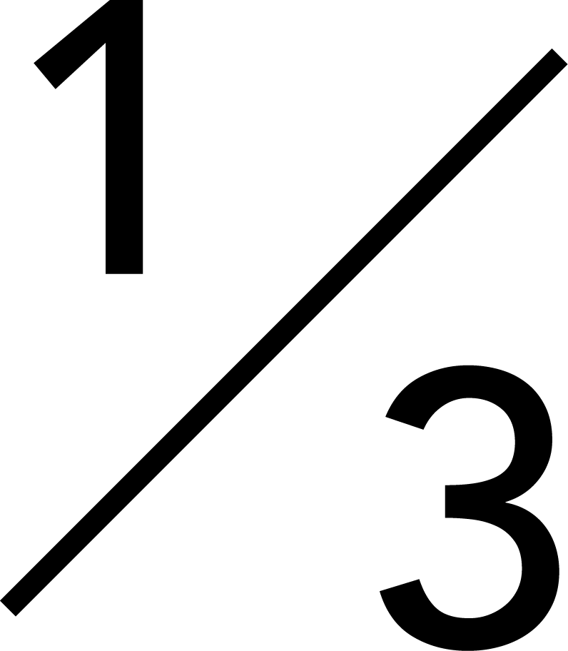 1/3